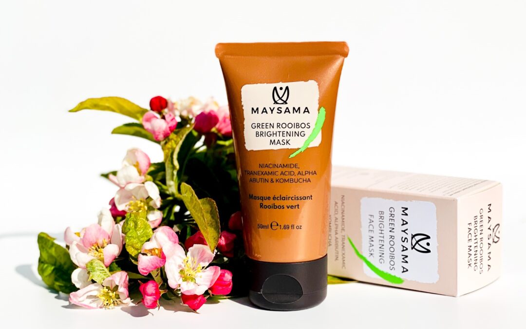 Introducing MAYSAMA Green Rooibos Brightening Mask