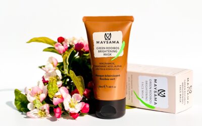 Introducing MAYSAMA Green Rooibos Brightening Mask